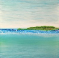 Irtiza Kazmi, 24 x 24 inches, Acrylics on Canvas, Landscape Painting, AC-IRTK-058